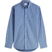 Tommy Hilfiger Chemise 'FLEX' bleu clair / bleu foncé