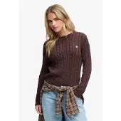 Superdry Pull-over 'Essentials' marron châtaigne