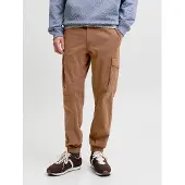 Jack & Jones Pantalon cargo 'JJIPaul JJFlake' marron