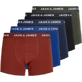 Jack & Jones Boxers 'JACHuey' bleu / bleu marine / olive / rouge carmin / noir / blanc