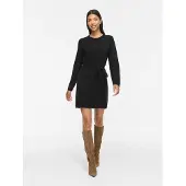 Vila Liga Long Sleeve Short Dress Noir L Femme