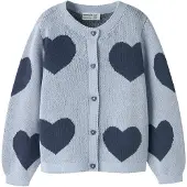 Name it Cardigan bleu marine / bleu ciel