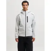 Jack & Jones Veste de survêtement 'JCOFusion' gris clair