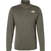 The North Face 24/7 Half Zip Long Sleeve T-shirt Vert M Homme