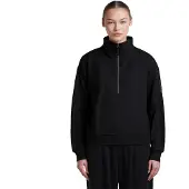 Icebreaker 150 Drift Relaxed Half Zip Sweatshirt Noir L Femme