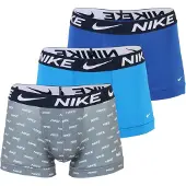 Nike Underwear Boxers 'Everyday Essential' azur / bleu roi / gris / blanc