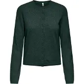 ONLY Cardigan 'ONLLOYAL' vert foncé