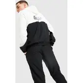 Lacoste Ensemble de survêtement tissé Colour Block - Noir, Noir