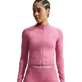 Nike Haut d'entraînement à zip femme Pro Seamless