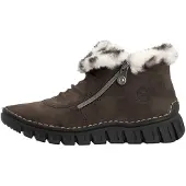 Rieker Damen Stiefelette gefüttert Braun 57551-25
