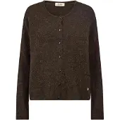 Mos Mosh Cardigan 'MMAlmine' brun foncé