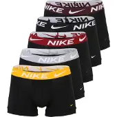 Nike Underwear Boxers jaune / gris / rouge / noir