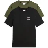 Tommy Hilfiger T-Shirt olive / rouge / noir / blanc