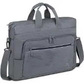 Rivacase ECO Sacoche pour ordinateur portable "Alpendorf" 15.6", 7531 Gris (16", Universel), Sac pour notebook, Gris