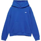 Pull&Bear Sweat-shirt 'STWD' bleu / blanc