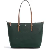 Ralph Lauren Cabas 'KEATON' cognac / vert foncé