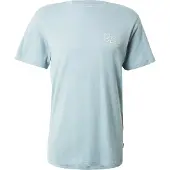 Billabong T-Shirt 'Crayon Wave' saphir / bleu ciel / bleu clair / orange