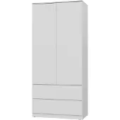 RAUMHIRSCH FURNITURE raumhirsch ARMOIRE Blanche, dimensions : 90 x 203 x 50 cm