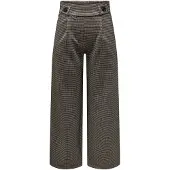 JDY Pantalon à pince 'JDYGeggo Mia' cappuccino / noir