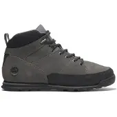 Timberland Botte laced Euro Rock Mid de — Cuir suédé gris moyen