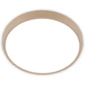 Briloner - Plafonnier LED, IP44, lumière blanche neutre, beige, 37,5 cm