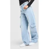 Hoodrich Jean large Sync - Bleu, Bleu