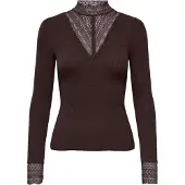 ONLY T-shirt 'ONLTILDE' brun foncé