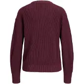 JJXX Pull-over 'JXMILA' lie de vin
