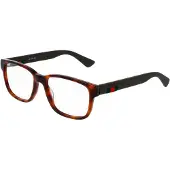 Gucci Gg0011o-006 55/17/145 Glasses Marron Homme