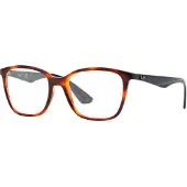 Ray-Ban Rx7066558554 54/17/145 Glasses Marron
