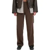 Jack & Jones Poppy Regular Jjxx High Waist Pants Marron L / 34 Femme
