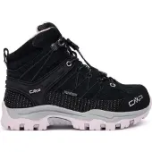 CMP Kinder Wanderschuh Rigel Mid WP : Chaussures de randonnée pour enfants, modèle Rigel Mid WP, couleur rose, taille 35