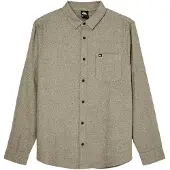 Quiksilver Motherfly Heather Long Sleeve Shirt Vert XL Homme