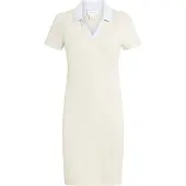 Calvin Klein Robe greige / blanc cassé