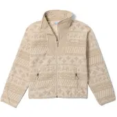Columbia Sequoia Grove Printed Full Zip Fleece Beige 12-13 Years Garçon