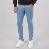 Jack & Jones Homme Glenn Jean Original Coupe Ajustée Bleu