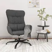 Prolenta Maison Exclusive - Fauteuil relax tissu gris foncé