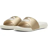 Puma Femmes, Sandales, Popcat 20 Metallic Glam, Or, Blanc, (39)