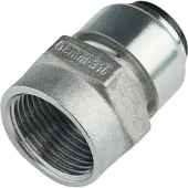 Roth overgang rustfri stål 18 mm x 34" manchon