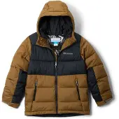 Columbia Pike Lake Ii Jacket Marron,Noir 12-13 Years Garçon