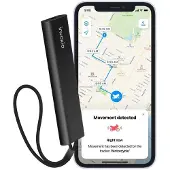 Invoxia GPS Tracker Pro (abonnement d'un an inclus) (Apple Find My, Google Find Hub), Traceur, Noir