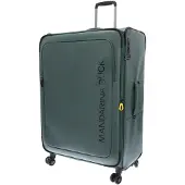 Mandarina Duck Eco Coated Xl Exp Trolley Bag Vert