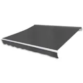 vidaXL , store à bras motorisé, 600 cm, anthracite