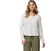 Columbia Daniela Falls Long Sleeve T-shirt Blanc S Femme