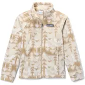 Columbia Benton Springs Ii Printed Full Zip Fleece Beige 12-13 Years Garçon