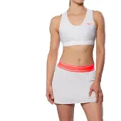 Mizuno Padded Bra Sports Bra Blanc L Femme