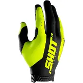Shot Race Gear Lite Skin Off-road Gloves Jaune 09
