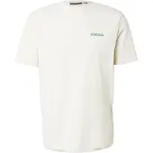 Napapijri T-Shirt 'S-YOSE' jaune / vert / blanc cassé