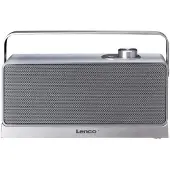 Lenco Wtvs-100si Portable Speaker Argenté One Size / EU Plug 220V