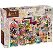 Magnolia Puzzle Cat Crowd - 1000 pièces